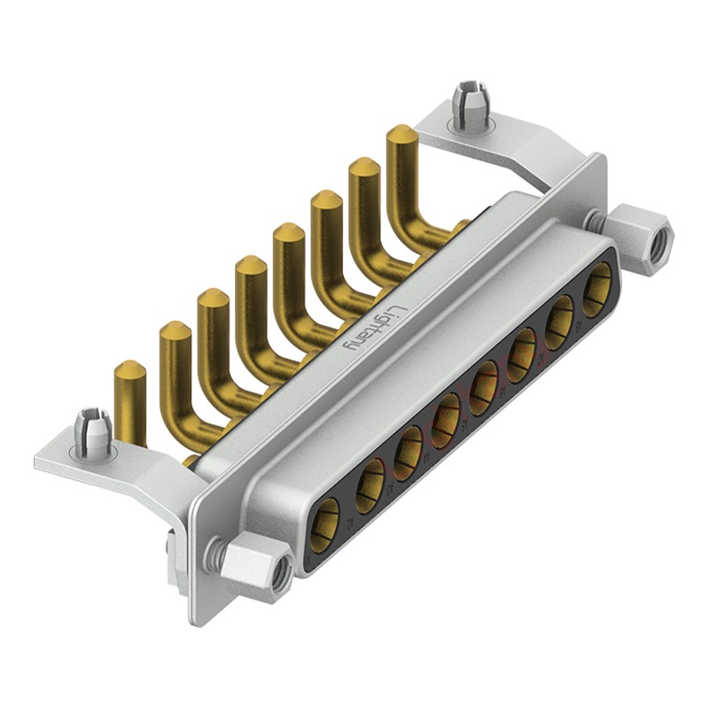 8W8母PCB弯插板/铆支架10.8/大电流20A