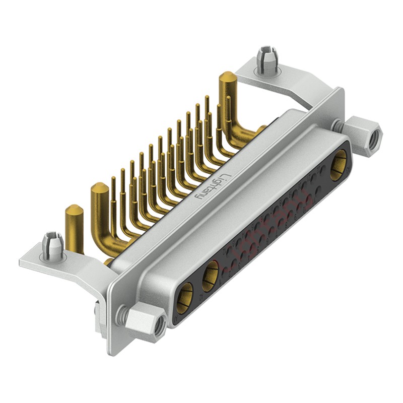 25W3母PCB弯插板/铆支架10.8/大电流20A