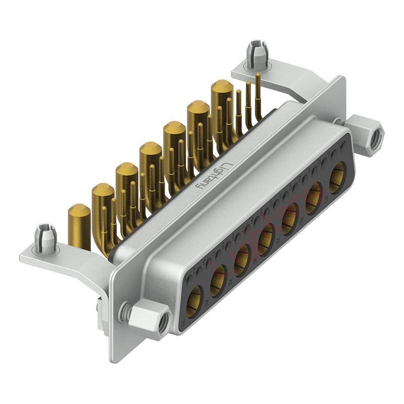 24W7母PCB弯插板/铆支架12.2/大电流30A