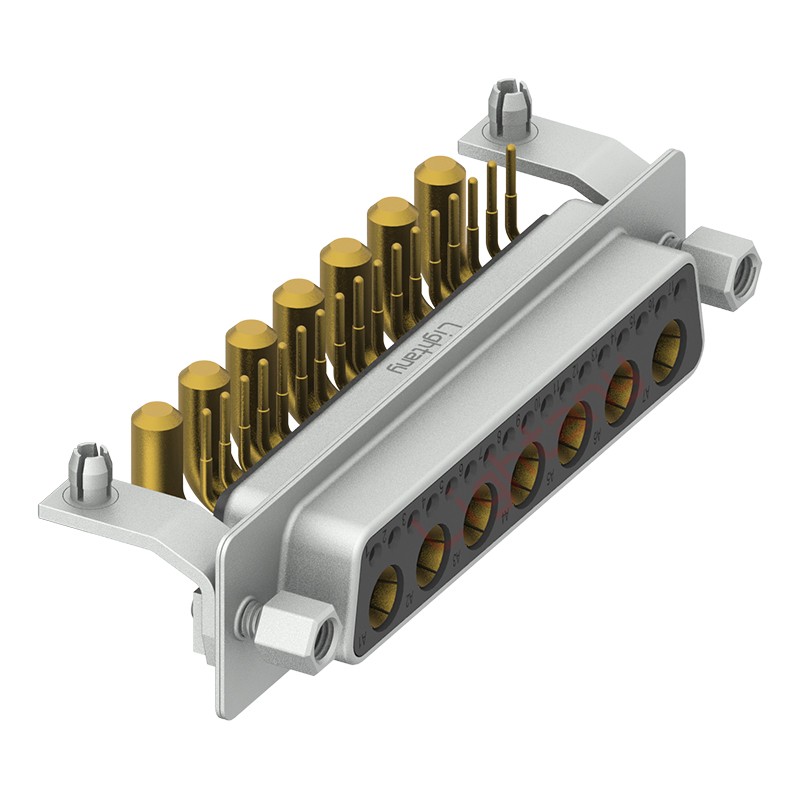 24W7母PCB弯插板/铆支架12.2/大电流40A