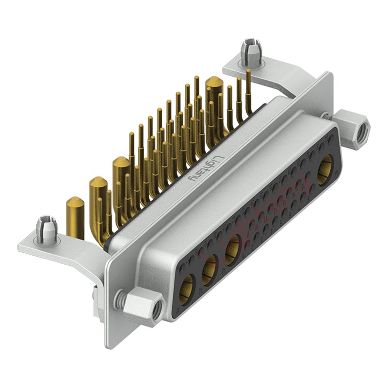 36W4母PCB弯插板/铆支架12.2/大电流20A