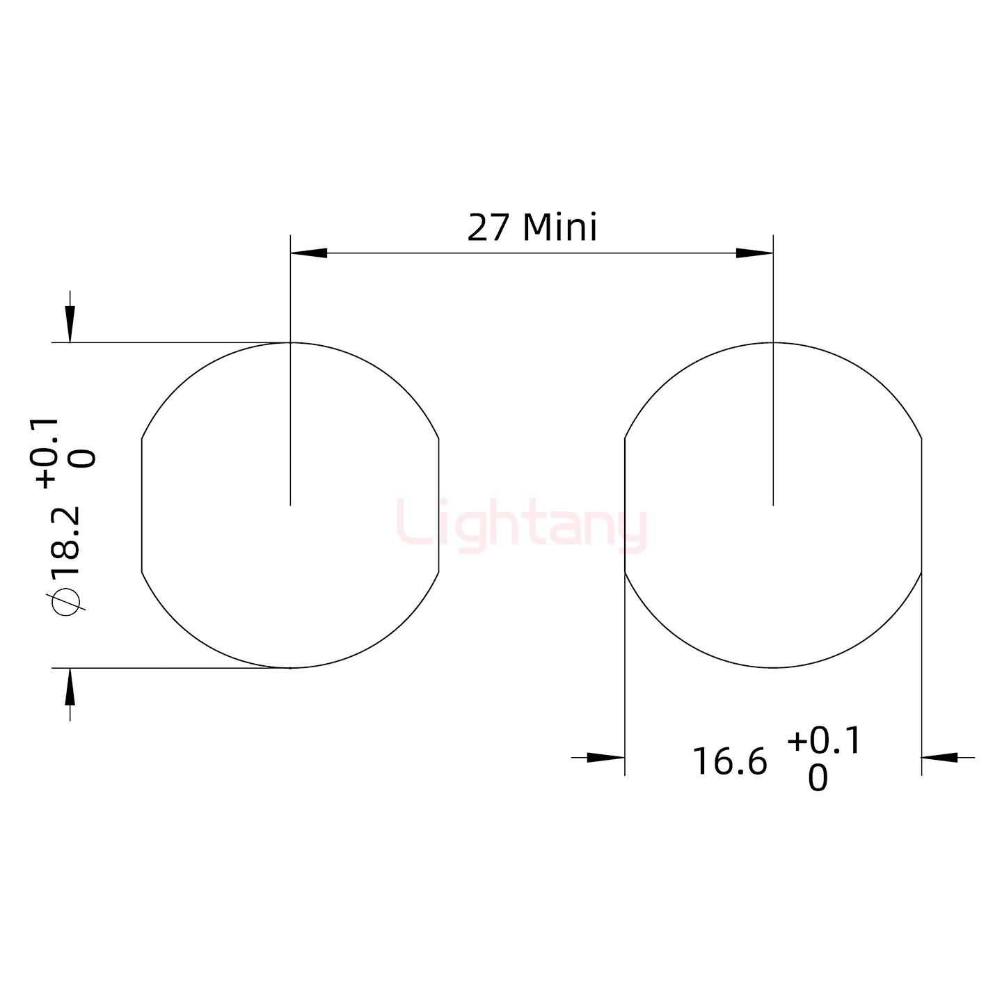 EEG.3B.006.CLN前螺母插座 PCB直插板