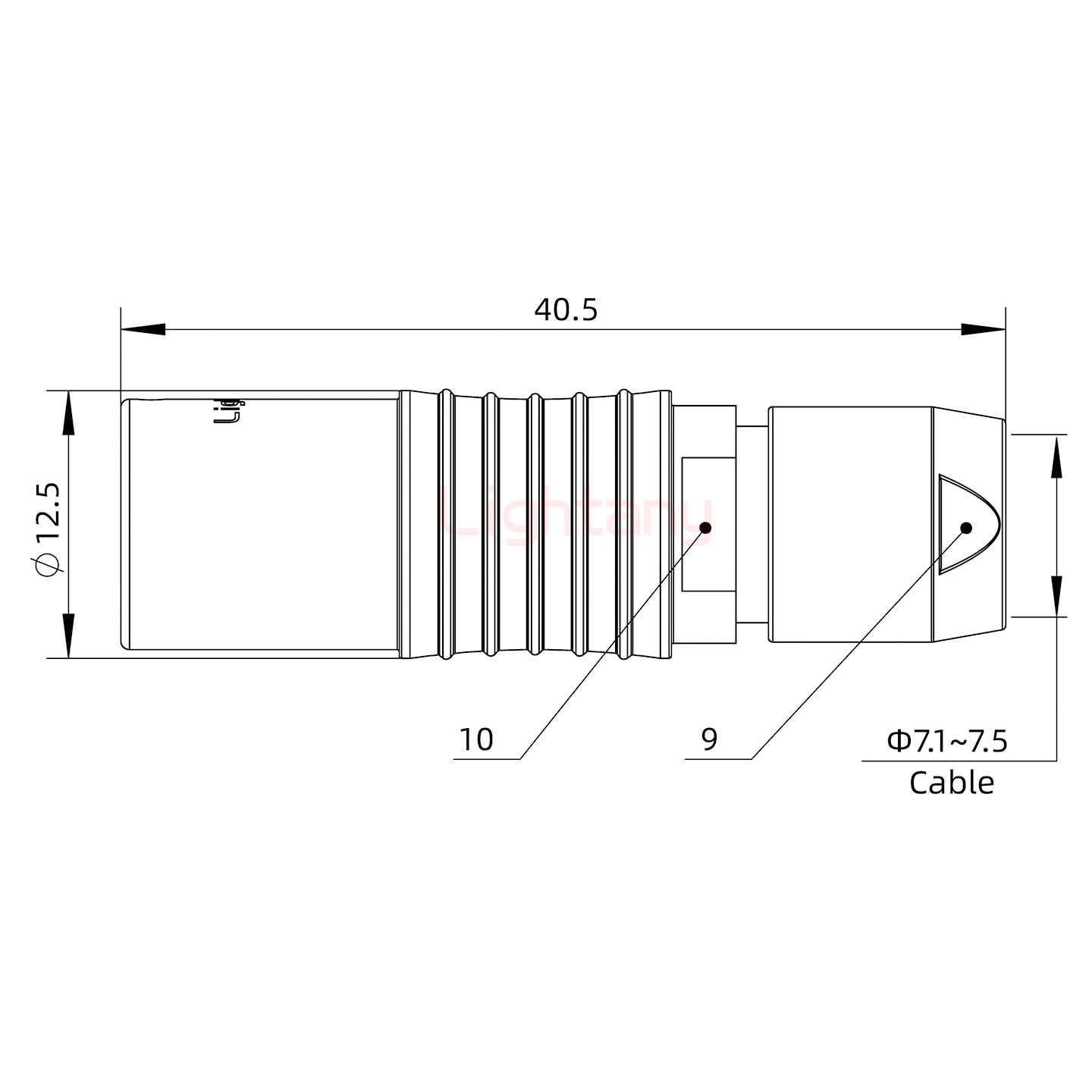 PHG.1B.002.CLLD76推拉自锁浮动插座