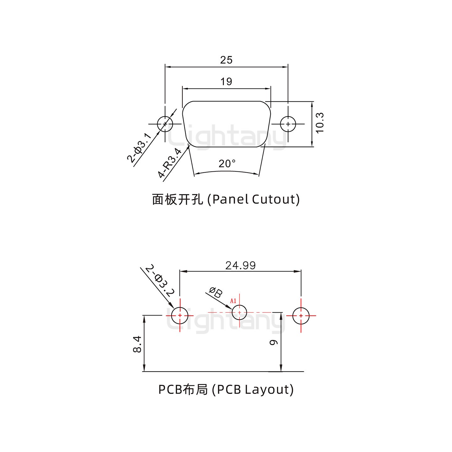 防水1W1母弯插板/铆支架/锁螺丝/大电流40A