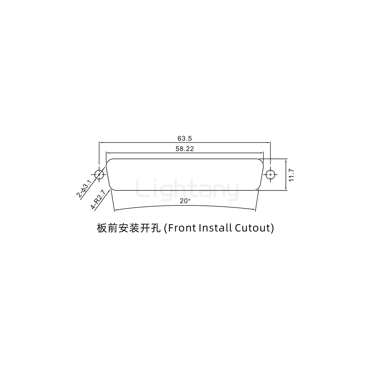 防水13W6B公焊线式/锁螺丝/大电流40A