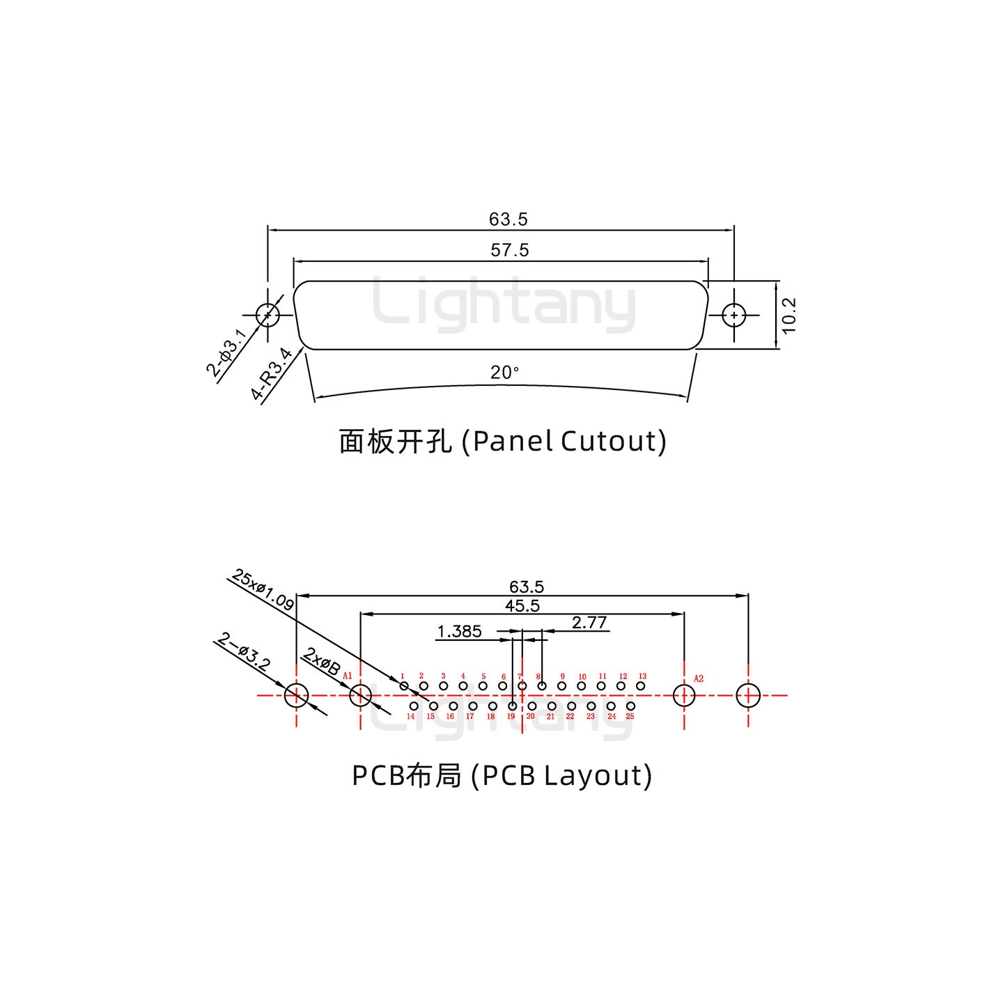 防水24W7公直插板/铆鱼叉/锁螺丝/大电流40A