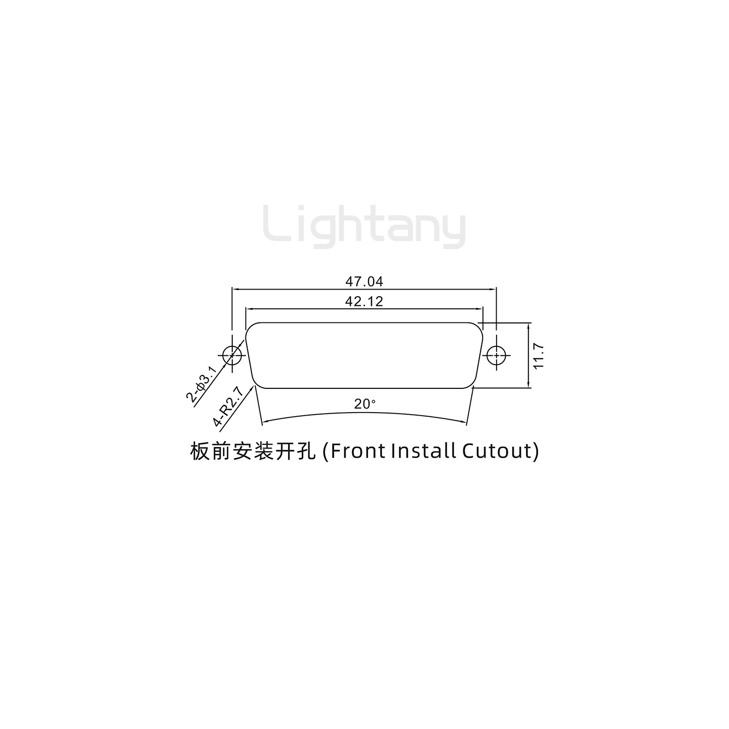 5W5母焊线式/锁螺丝螺母+防水垫片/射频同轴50欧姆