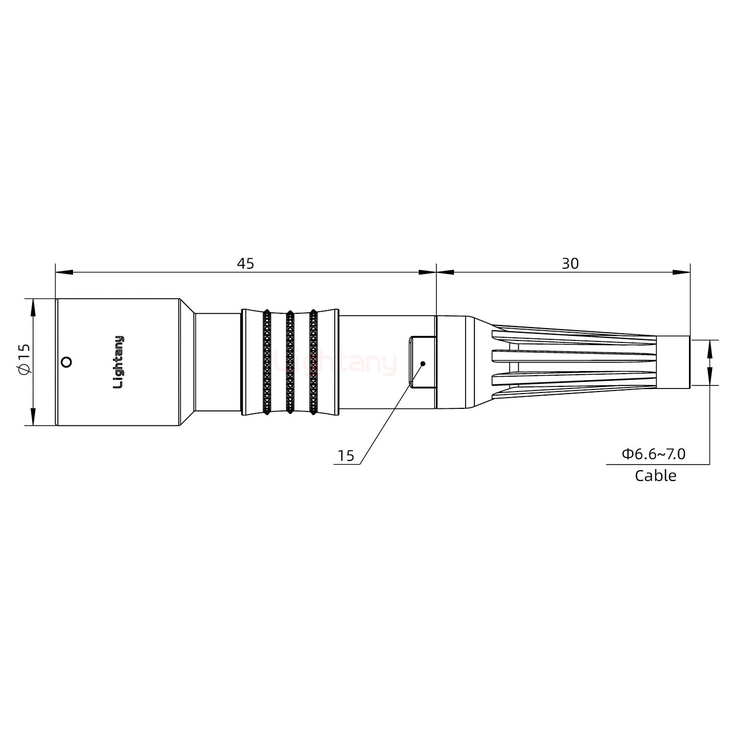 PHG.1K.004.CLAK70Z推拉自锁带护套浮动插座