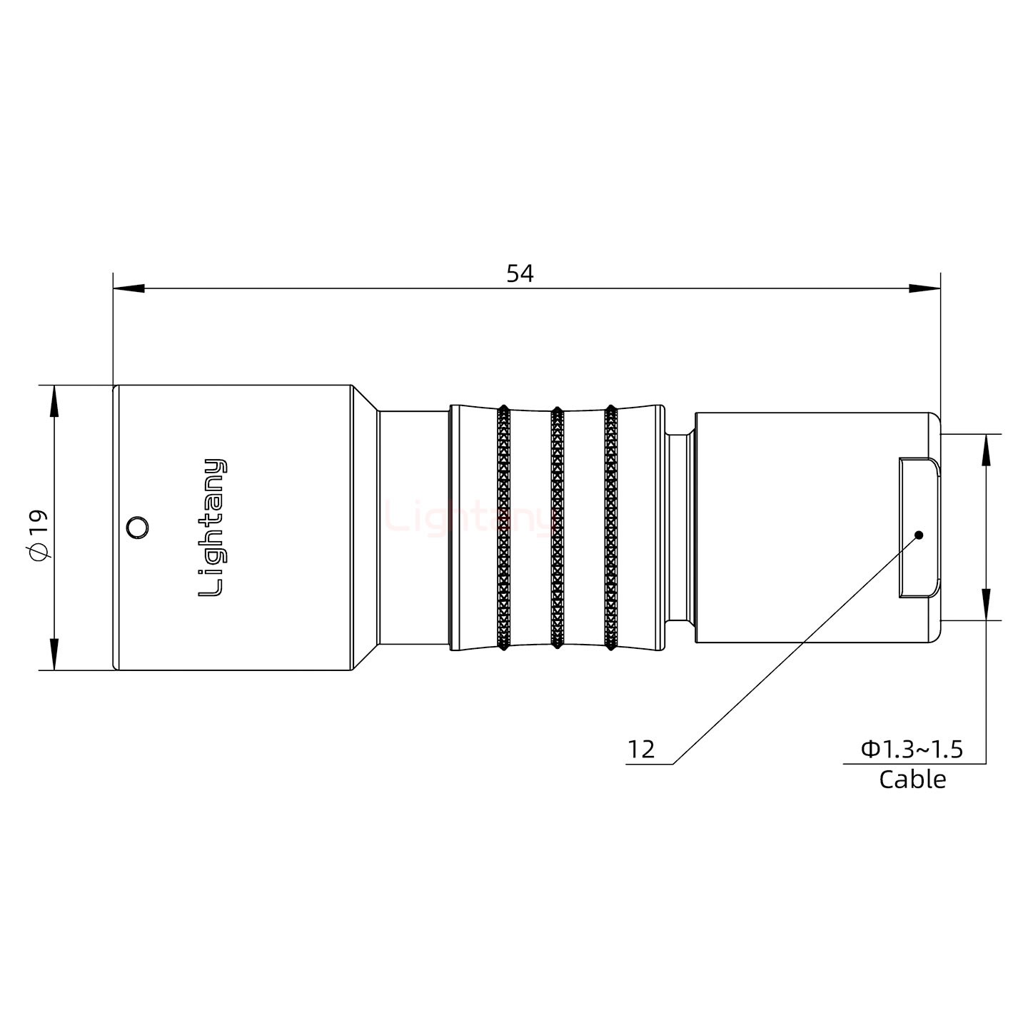 PHG.2K.032.CLLC15推拉自锁浮动插座