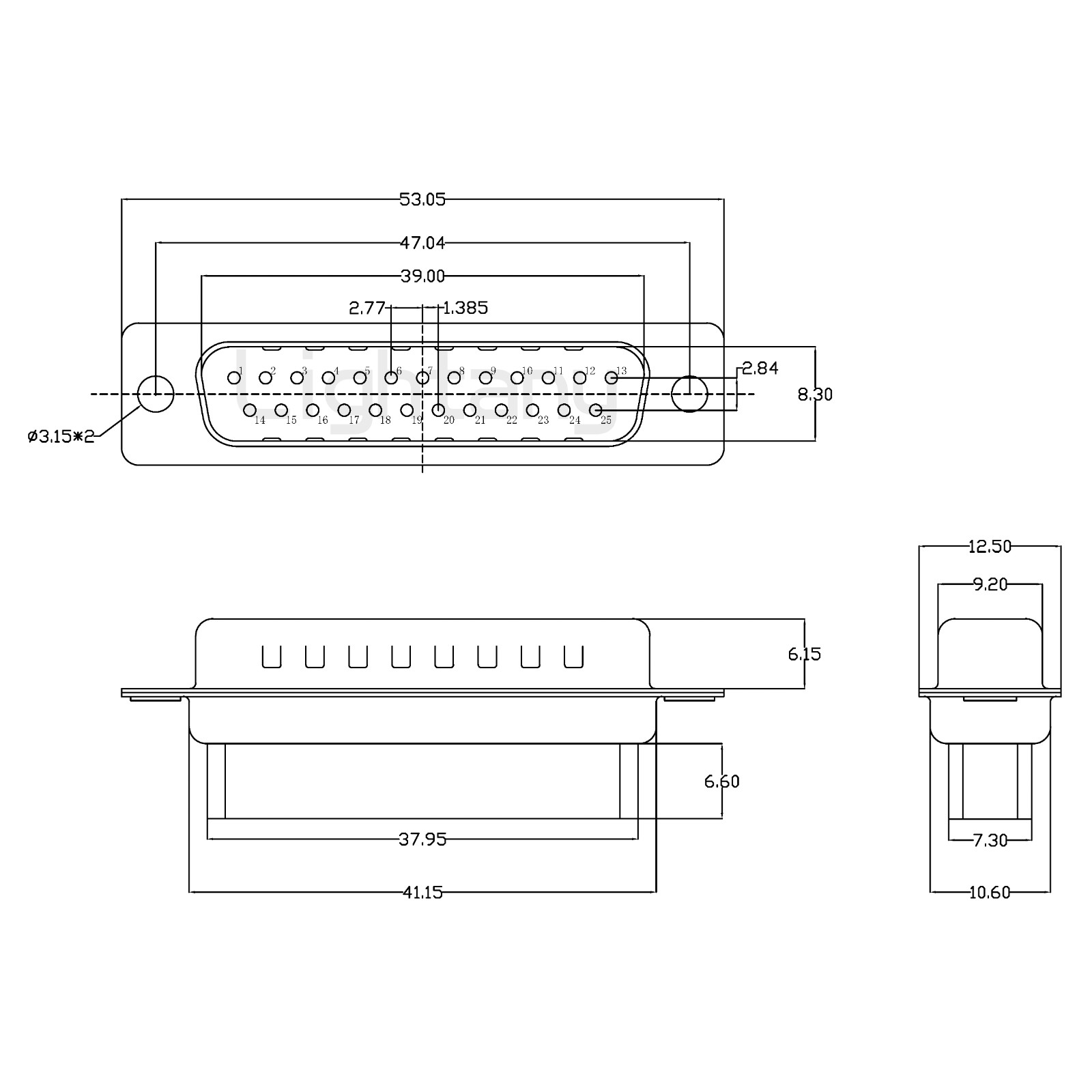 DB25公冷压车针