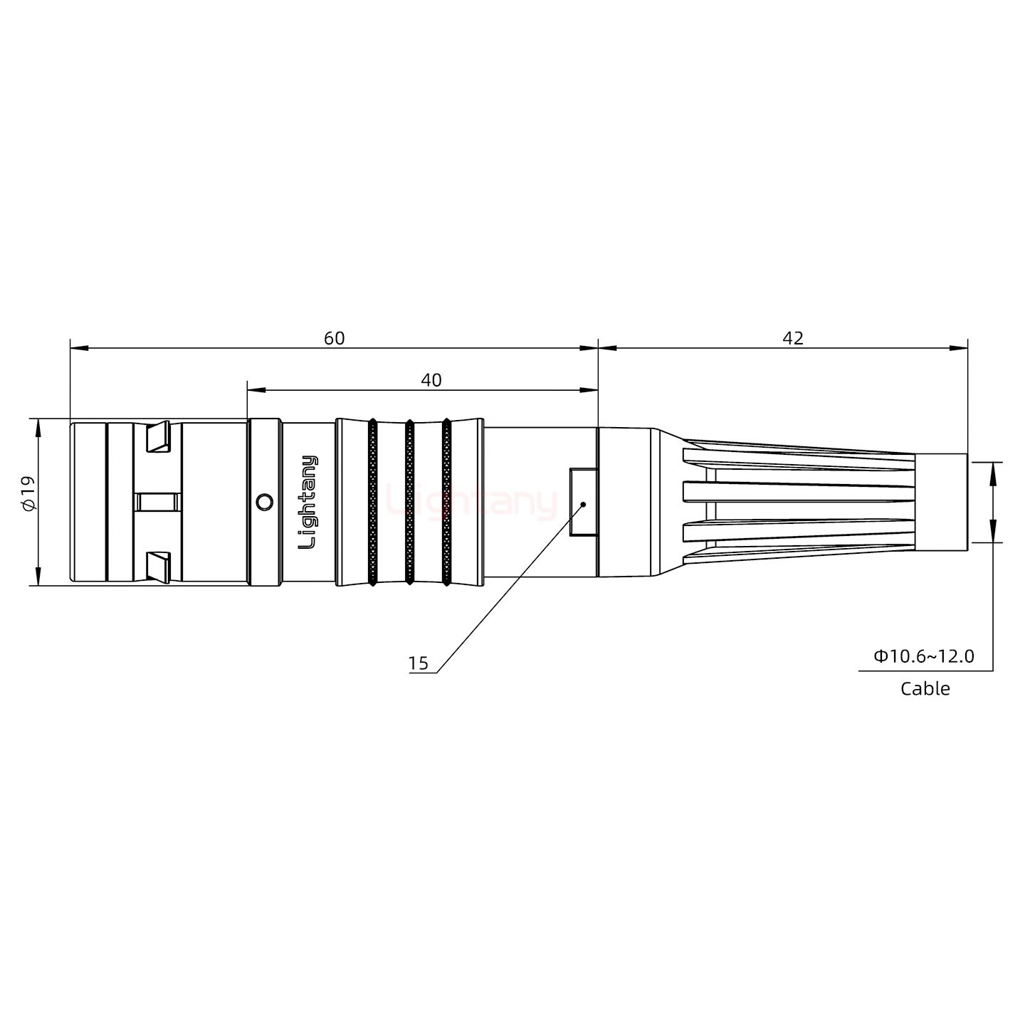 FGG.3K.018.CLAK11Z推拉自锁带护套直式插头