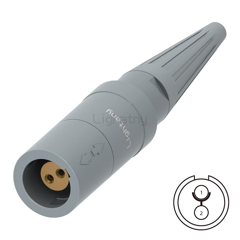 PRG.M0.2GL.LC39GZ浮动插座带护套 推拉自锁