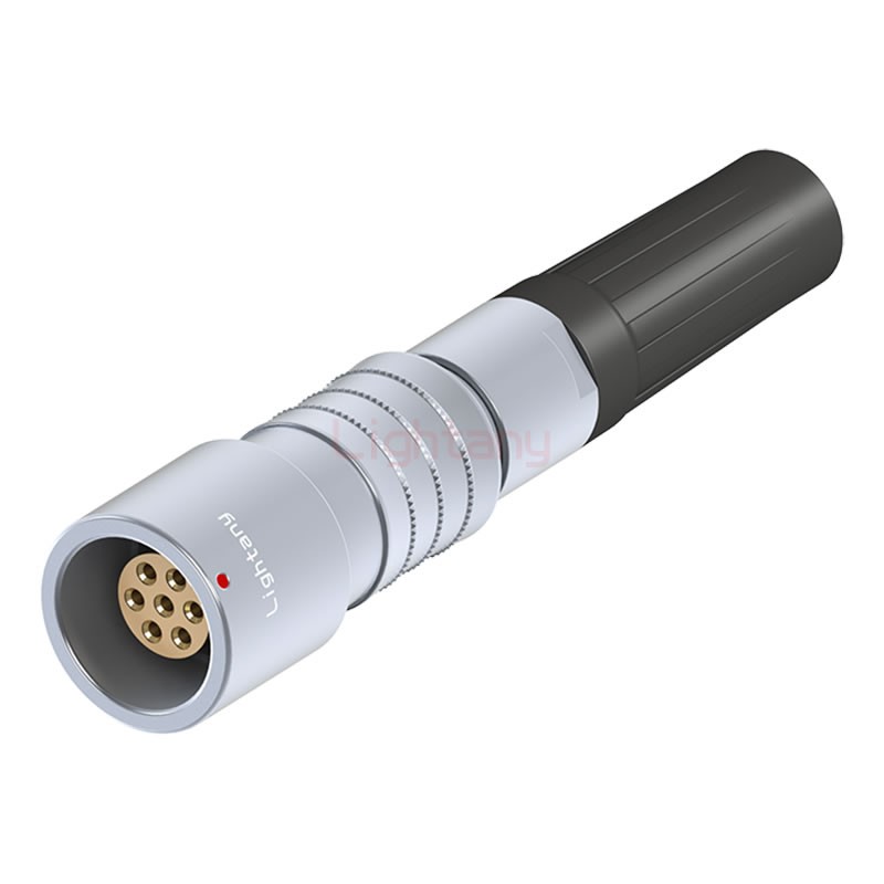 PHG.3K.007.CLLK14Z推拉自锁带护套浮动插座