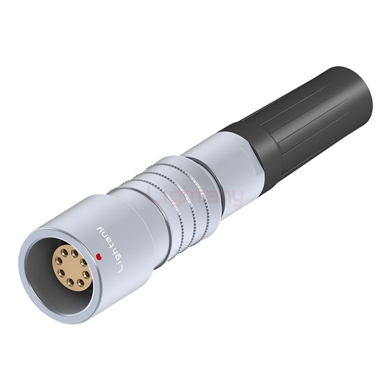 PHG.3K.008.CLLK13Z推拉自锁带护套浮动插座