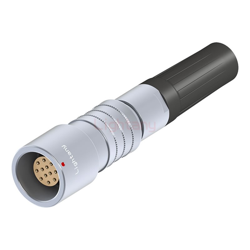 PHG.3K.012.CLLK12Z推拉自锁带护套浮动插座