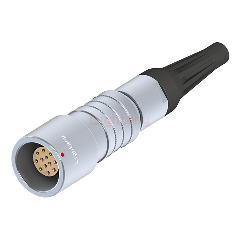 PHG.3K.012.CLLC60Z推拉自锁带护套浮动插座