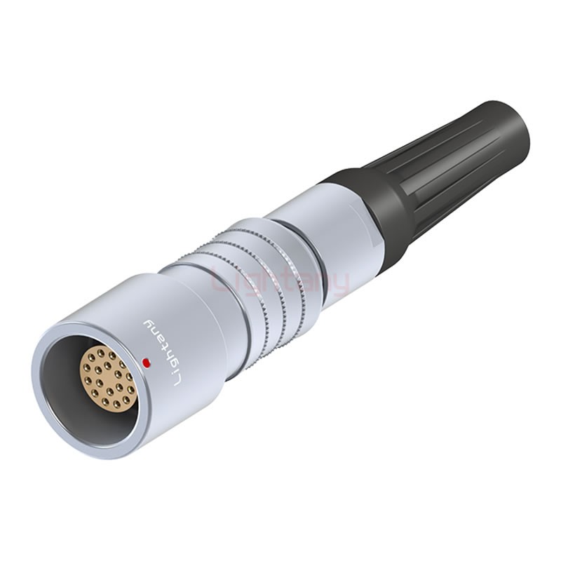 PHG.3K.018.CLLC90Z推拉自锁带护套浮动插座